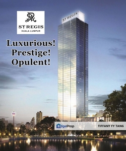 St Regis KL (820 sft) Luxuriously Furnished, Green Building Certified