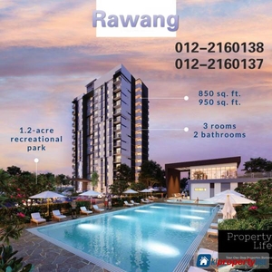 3 bedroom Apartment for sale in Rawang