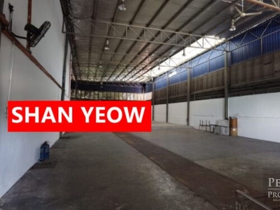 Butterworth Warehouse 6400sqft Easy Access For Rent