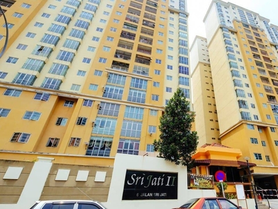 Freehold Apartment 3 Rooms Sri Jati 2 Condominium Old Klang Road For Sale
