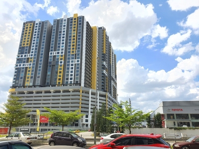 Freehold Condo Fully Furnished Silk Sky Services Apartment @ Balakong Cheras South For Sale