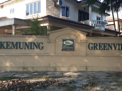 Freehold Double Storey House Kemuning Greenville Seksyen 32 Kota Kemuning Shah Alam For Sale