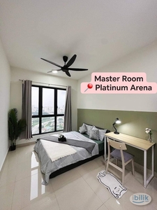 Fully Furnished WIFI Master Room for RENT at Platinum Arena, Old Klang Road