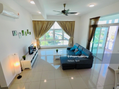 Middle floor, airport view, furnished, renovated