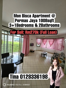Mon Bisca Apartment, Ground Floor For Sale