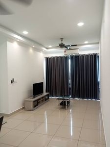 Partly Furnished Skyvilla D'Island Residence, Puchong Renovated Unit Well Condition High Floor