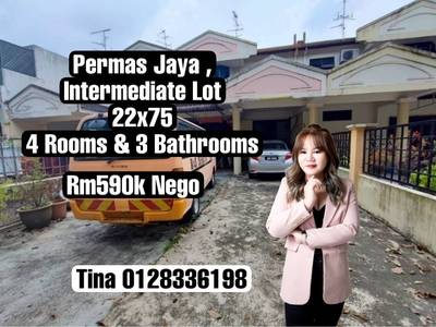Permas Jaya , Double Storey Terrace 22x75