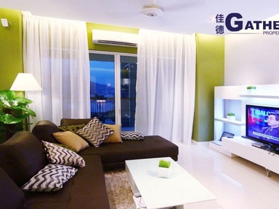 Platino Condominium @ Gelugor, Jelutong for Sale, Fully furnished, 1076 sf, spacious studio unit