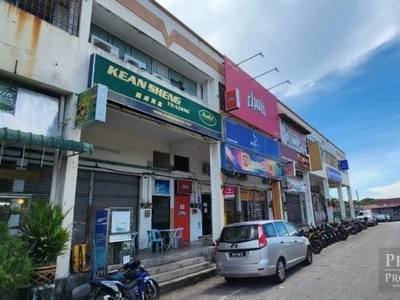 Shop lot Ground floor at jalan Permatang Damar laut opposite diamond valley batu maung