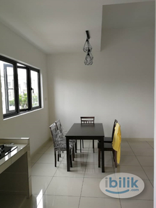 Single Room attached private bathroom Gated Guarded Fully Furnished landed at 16 Sierra, Puchong, Putrajaya, Cyberjaya