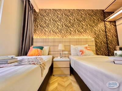 Zero Deposit Fully Furnished Room Twin Set Bed Worldview Grand - Setapak