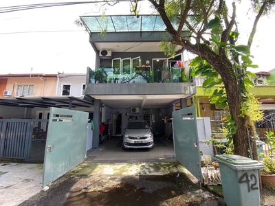 2 Storey Terrace House Wangsa Murni Wangsa Maju KL For Sale Facing Open Renovated