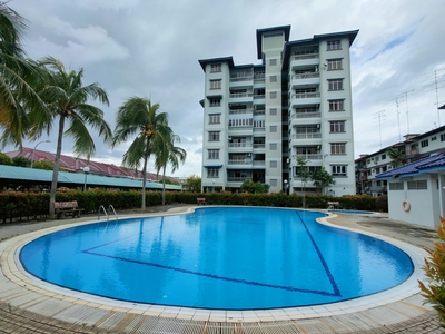 Apartment Pangsapuri Intan For Rent, Fully Furnished, Jalan Haji Jaib, Muar