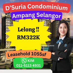Cheap Rm128k D'Suria Condominium @ Ampang Selangor
