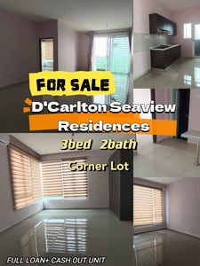 D'Carlton Seaview Residences Corner Lot 3bed 2bath