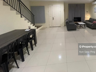 Double Storey Terrace Corner For Rent! Located at Tabuan Tranquility