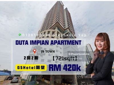 Duta Impian Apartment, Jb Town, G5 Hotel, Good Invest
