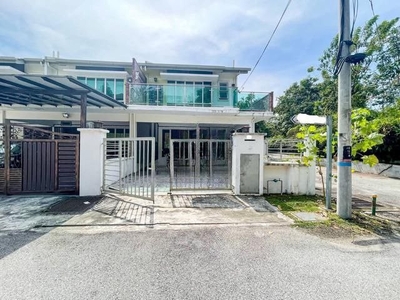 End Lot Double Storey Terrace, Taman Desa Saujana Langat, Hulu Langat, Selangor for Sale