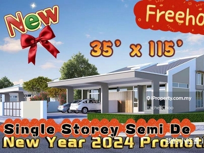 Freehold Single Storey Semi De