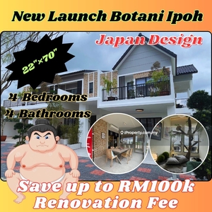 Ipoh Botani Japan Design Double Storey