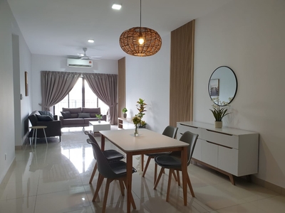 Kepong MRT Condo 3 Rooms Fully Furnished With Muji Concept For Sales
