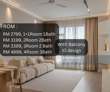 3 Rooms and 4 Rooms available Link Sunway mall MRT & LRT