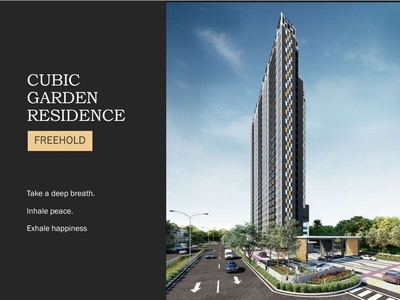 Low Density Freehold Condominium Cubic Garden Residences at Bukit Tinggi, Klang with Partial Furnished