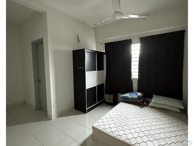 Master Bedroom Prmpuan Suria Rafflesia Setia Alam Apartment Room Fully Furnished