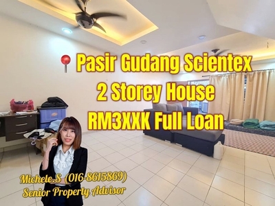 Pasir Gudang Scientex 2 Storey Full Loan
