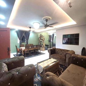 Renovated 1.5 Storey Terrace House Taman Seri Medan, Telok Panglima Garang For Sale