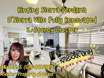 Rinting Sierra Perdana D Sierra Ville 2 Storey Cluster House