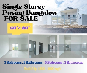Single Storey Bangalow Pusing