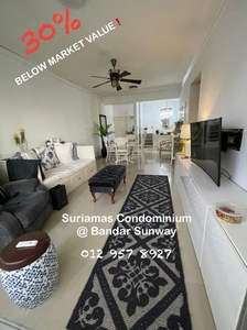 SuriaMas Condominium @ Bandar Sunway 30% BELOW MARKET VALUE ❗