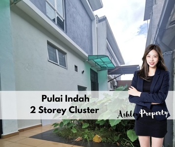 Taman Pulai Indah, Double Storey Cluster @ Full Loan