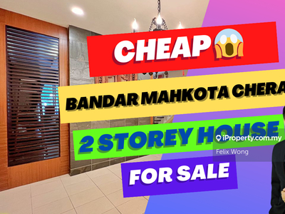 Very Cheap, 2 Storey House For Sale, Bandar Mahkota Cheras, Cheras
