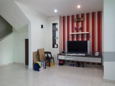 22x70sf Double Storey House For Sale Bandar Putra Kulai Full Loan