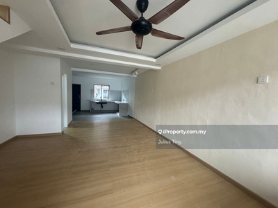 Double storey terrace house fully renovated under bank value