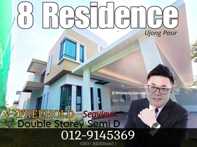 Freehold Double Semi D, 8 Residence, Padang Temu Ujong Pasir Melaka