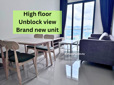 High floor, unblock view, brand new unit