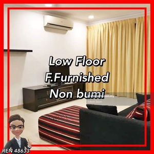 Non bumi / furnished / low floor