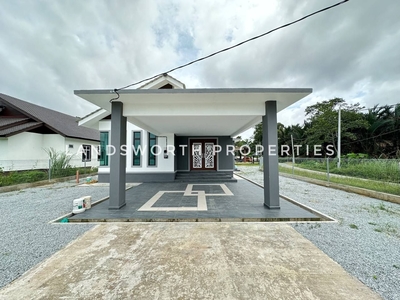 Rumah Banglo Moden 4 Bilik Siap Sepenuhnya di Pasir Pekan For Sale