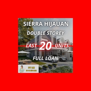 Sierra Hijauan, Ampang, Selangor - Landed Double Storey 0% Down Payment