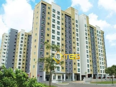 Super Cheap Full Loan Akasia Apartment Berjaya Park Shah Alam Low Floor 811sqft