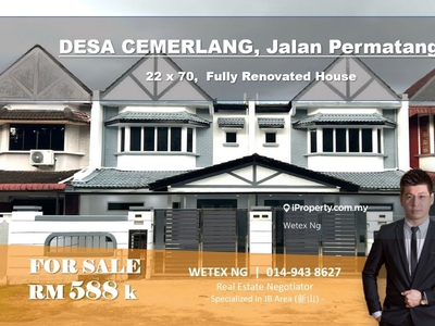 Taman Johor Jaya 2 Storey House For Sale