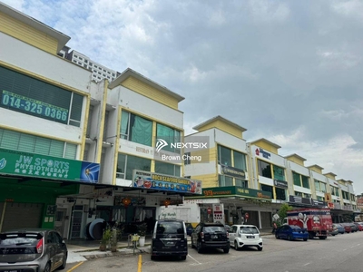 Jalan Cantik, Taman Pelangi Indah, 3 storey shoplot (24ft x 90ft) with Rental income