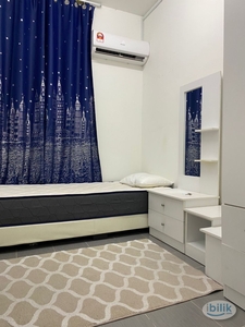 M3 - [Female UniT Promotion] SiNGLE Air ConD RoOM!!!!! OnLY RM525!!! WalKiNG DisTanCe To LrT StAtIoN!! LRT DireCt To KL SentrAL!!