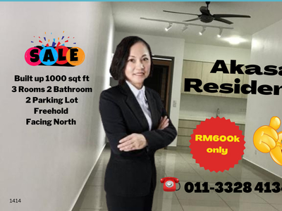 Akasa Residence Cheras South Balakong Selangor for Sale