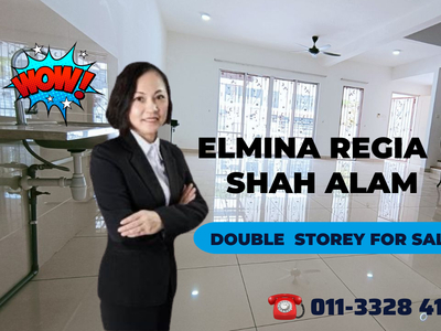 Double Storey Terraced House @ Elmina Gardens Elmina Regia Shah Alam For Sale