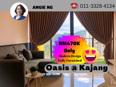 Oasis 2 Modern Design Condo @ Mutiara Heights Kajang Selangor For Rent