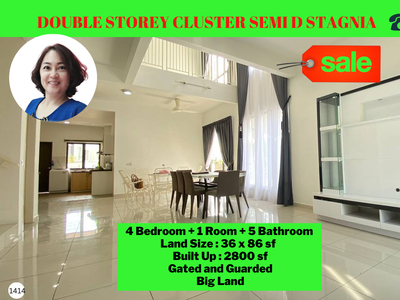 Setia Ecohill Semenyih @ Double Storey Cluster Semi D Stagnia For Sale